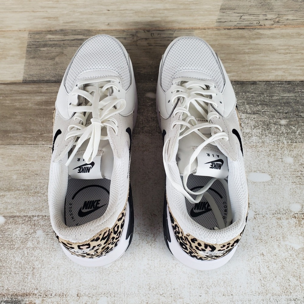 Nike Air Max Excee Womens Shoes Sz 7.5 Summit White Hemp Black Lace Up Sneakers - Picture 5 of 11